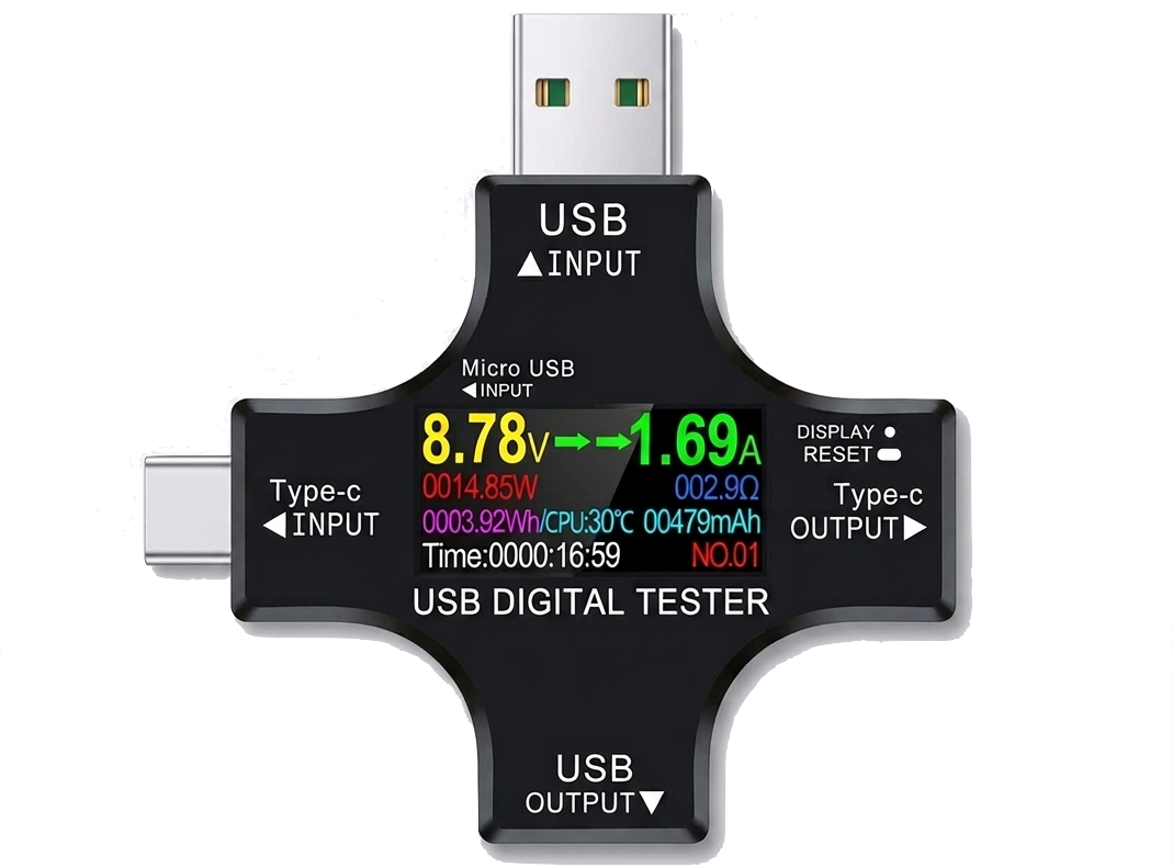 Cheap physical USB tester